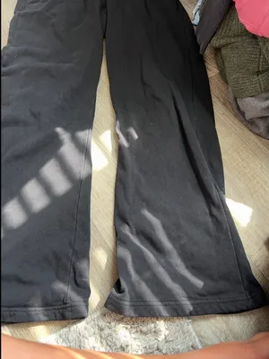 Talentless small black sweat pants wide leg thumbnail 5