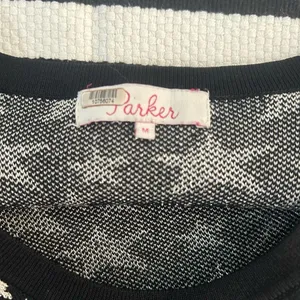 Parker Black and Silver Star Crewneck Long Sleeve Sweater Size Medium thumbnail 11