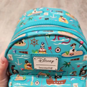 NWT Disney Loungefly Limited Edition Pirate Mickey & Friends Mini Backpack thumbnail 4