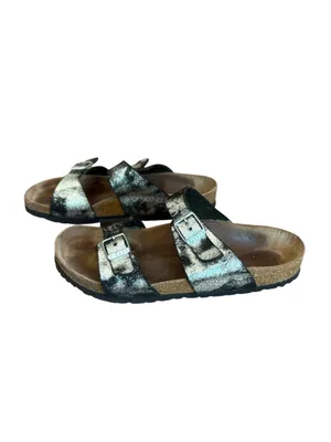 Birkenstock Sydney Sandal Stardust Black Womens Size 7 thumbnail 5