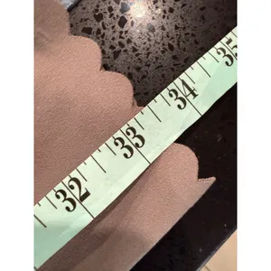 Aerie Offline Real Me High Waisted Leggings Taupe Scalloped Hem Size M‎ thumbnail 7