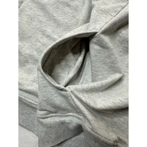 Lululemon Gray Scuba Crewneck Sweatshirt Size 16 thumbnail 4