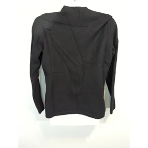 Banana Republic Black Extra Fine Wool Blend Pullover Sweater Womens‎ L CabinCore thumbnail 4