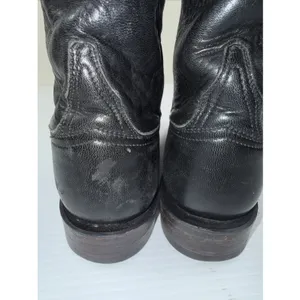 Lucchese Women 5B Classics Roper Black Boots L5512RR L4002 57943 Made In USA thumbnail 5