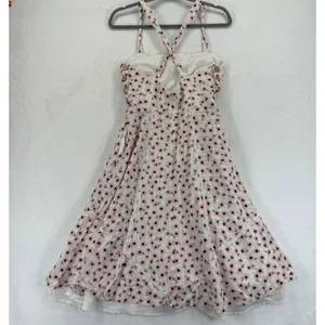 Hutch White Floral Print Dress Size 4 Sleeveless Fit Flare‎ Party Casual thumbnail 9