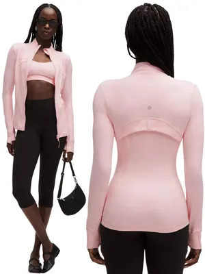Lululemon Define Jacket Nulu Women's 4 Blush Quartz Pink Athletic Workout NWT thumbnail 2