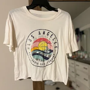 Grayson Threads Cream cropped tee thumbnail 1