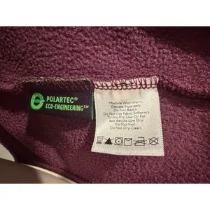Eddie Bauer Polartec Fleece Vest Women Small Purple Y2K Vintage Zip Pockets thumbnail 7