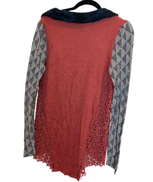 Y2K patchwork longline cardigan thumbnail 2