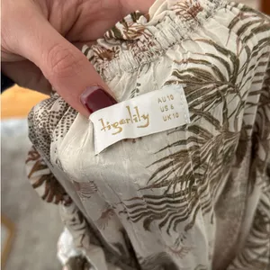 TIGERLILY Anthropologie Gwendolyn Strapless Maxi Dress Size 6 thumbnail 7
