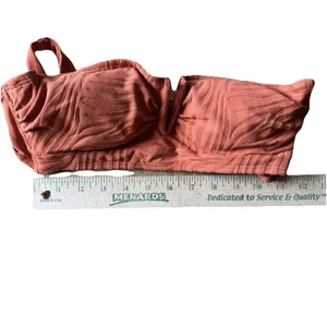 Shade And Shore Bikini Orange, XS Bottoms 34B Top Padded And Underwire thumbnail 7