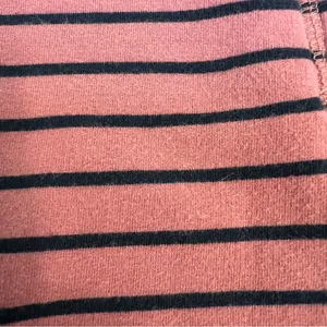 LL Bean Pink Striped 1/4 Zip Pullover Sz S Regular thumbnail 8