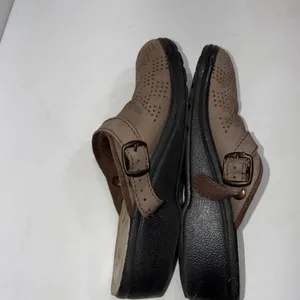 Fly Flot Anatomic‎ Wedge Shoes, Women 8-8.5, Leather, Slip-on Or Heel Strap thumbnail 8