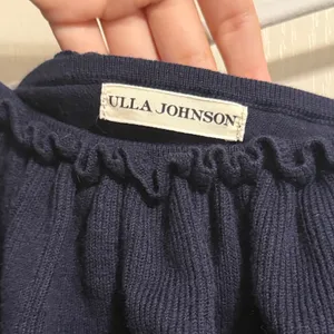 Ulla Johnson Eden Cashmere One Shoulder Ruffle Sweater Minimalist Quiet Luxury thumbnail 5