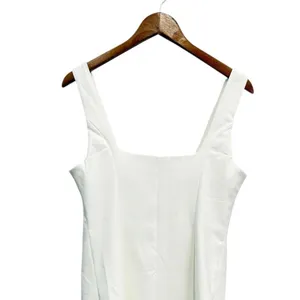Showpo. Kenna Square Neck Button Down Mini Dress in Ivory size 6 NWT thumbnail 5