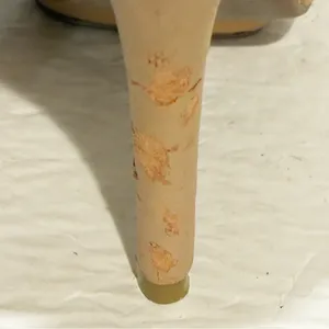 Jeffrey Campbell Bullet Tan White‎ Toe Cap Size 7.5 Women’s Heels Shoes thumbnail 5