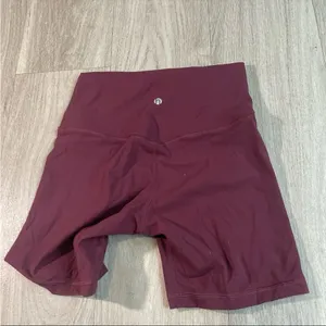 Hey nuts Women's Burgundy Shorts thumbnail 2