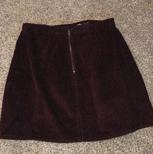 Hollister Cherry Maroon Mini Skirt thumbnail 3