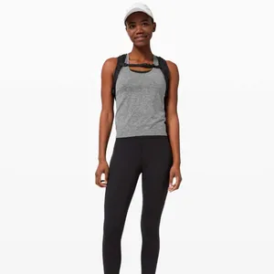 Lululemon Swiftly Tech Racerback 2.0 *Race Length Graphite Grey Silver Drop 8 thumbnail 2