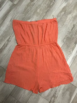 Speechless coral romper xl thumbnail 3