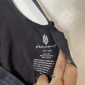 Free People Fp Movement Good Karma jumpsuit in black wash XS thumbnail 7