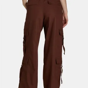 No Boundaries Twill Cargo Pant Womens Brown size small 4/6 nwt teen thumbnail 4