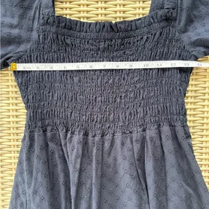 Madewell Lucie‎ Cut Out Back Midi Dress medium boho cottagecore prairie holiday thumbnail 11