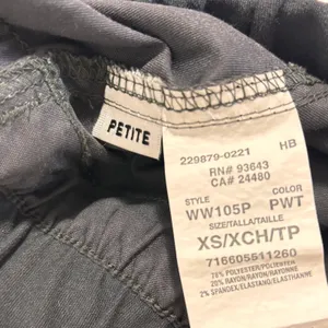 Cherokee Workwear Scrub Pants Women XS Petite Pewter Grey Cargo WW105P Nursing thumbnail 8