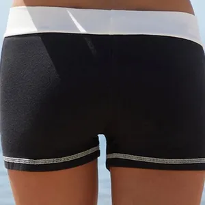 Brandy Melville Black & White Madelyn Contrast Lounge Shorts one size thumbnail 4