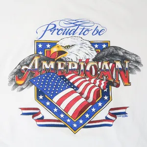 Vintage 90s Proud to be American Eagle T-Shirt thumbnail 7