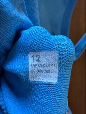Lululemon Ebb To Street Tank Padded Ocean Wave Size 12 NWT thumbnail 6