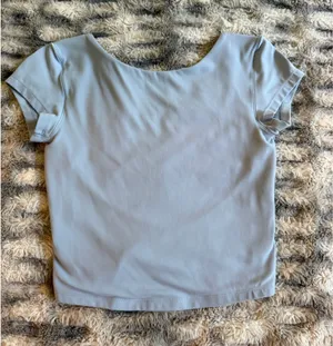 OFFLINE by Aerie Backless Top in Blue Size S thumbnail 1