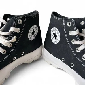 Converse Chuck Taylor All Star Hi Lugged – W 10, Black/White, Lightly Worn thumbnail 6