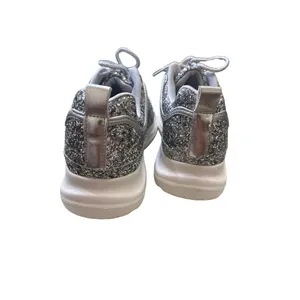 Wild Diva Lounge women’s silver sparkling shoe/ sneakers size 7.5 SKU 3544 thumbnail 5