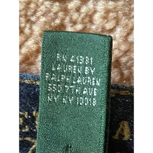 Ralph Lauren Lauren Jeans Co. Premium Women’s Riding-Style Jeans Dark Blue Size 10 thumbnail 4