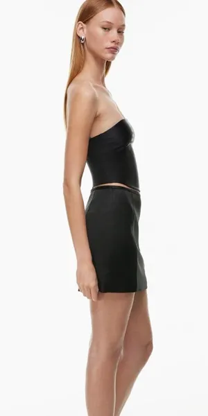 Aritzia Ten - Satinette Swipe Tube Top thumbnail 3