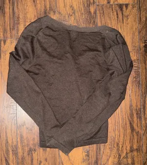 Banana Republic Sweater Women’s Medium Brown Long Sleeve Cardigan thumbnail 6