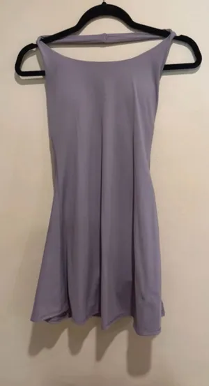 HALARA Lavender Halter Top Skort Dress XS thumbnail 1
