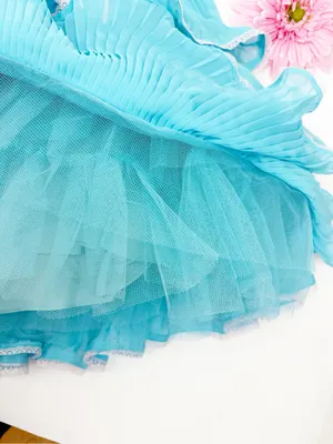 Betsey Johnson Vintage 90s 2000s Y2K Cupcake Tea Party Tiered Ruffle Dress Mini thumbnail 9