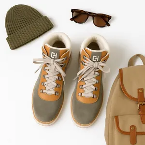 Cole Haan ZeroGrand Hiking Boots Womens 9B Olive Suede Lug Sole Gorpcore Hiker thumbnail 3