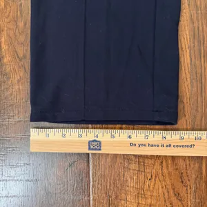 UNIQLO navy elastic waist ponte pants, size M thumbnail 9