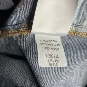 Gap Long‎ & lean trouser jeans size 35R thumbnail 7