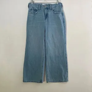 Hollister Low Rise Baggy Jeans W26 Short Light Wash Y2K Wide Leg thumbnail 3