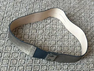Comptoir Des Cotonniers Cuir Leather Belt Made In‎ France thumbnail 1