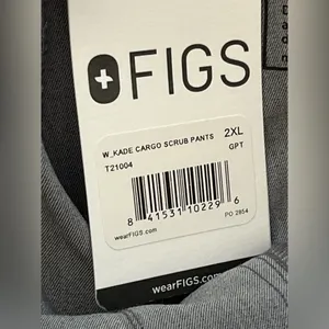 Figs Kade cargo scrub pants graphite grey XXL NEW thumbnail 11