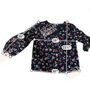 Madewell Shirred Sleeve in Drifting Flowers Blouse Size XS thumbnail 10