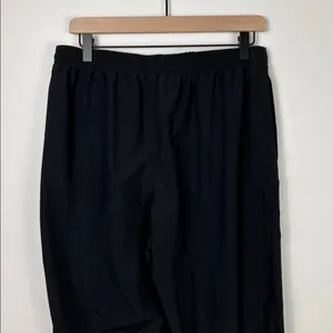 Nike Dri Fit Pants Women’s Size Large Black Straight Leg Zip Ankles thumbnail 7