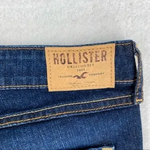 Hollister Stretch Dark Wash Denim Skinny‎ Jean thumbnail 7