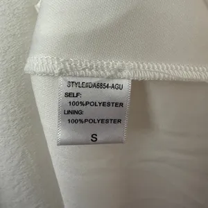 Lush S‎ White Mini Dress V-Neck Tie Short Sleeve Bridal Graduation Cottage thumbnail 4