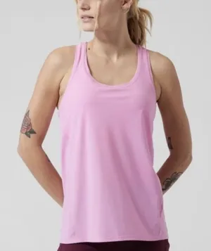 Athleta Pink Scoop Neck Racerback Tank Top thumbnail 1